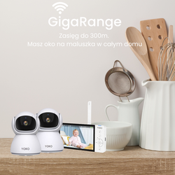 YOKO DREAM Strażnik oddechu: Elektroniczna niania YOKO X5™DUO + Monitor oddechu SNUZA HERO MD (wyrób medyczny)