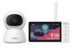 Elektroniczna niania YOKO® X5 z dużym 5" ekranem HD