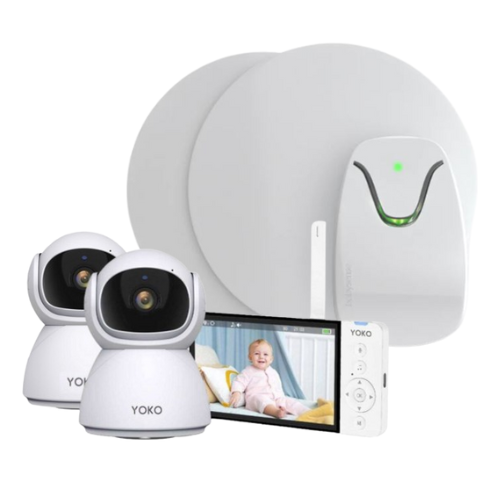 Elektroniczna niania YOKO X5™DUO + monitor oddechu Babysense 7 (Wyrób medyczny)